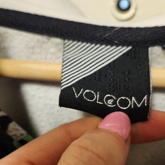 Volcom Black and White Hoodie - Picture 2 of 5